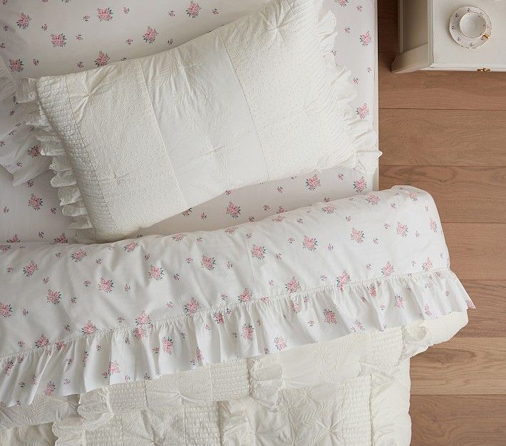 LoveShackFancy Antoinette Ruffle Sheet Set | Pottery Barn Kids