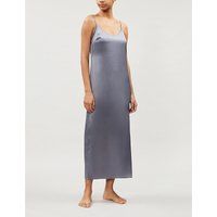 Long silk slip nightgown | Selfridges