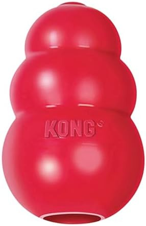 KONG Classic Stuffable Dog Toy - Fetch & Chew Toy for Dogs - Treat-Filling Capabilities & Erratic... | Amazon (US)