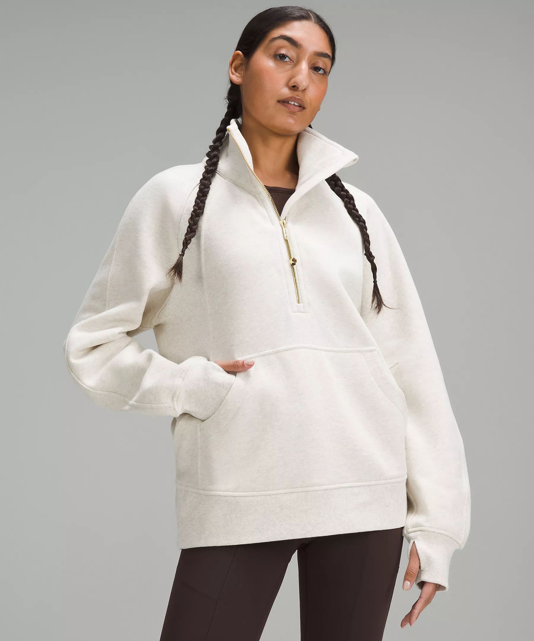 Scuba Oversized Funnel-Neck Half Zip | Lululemon (US)