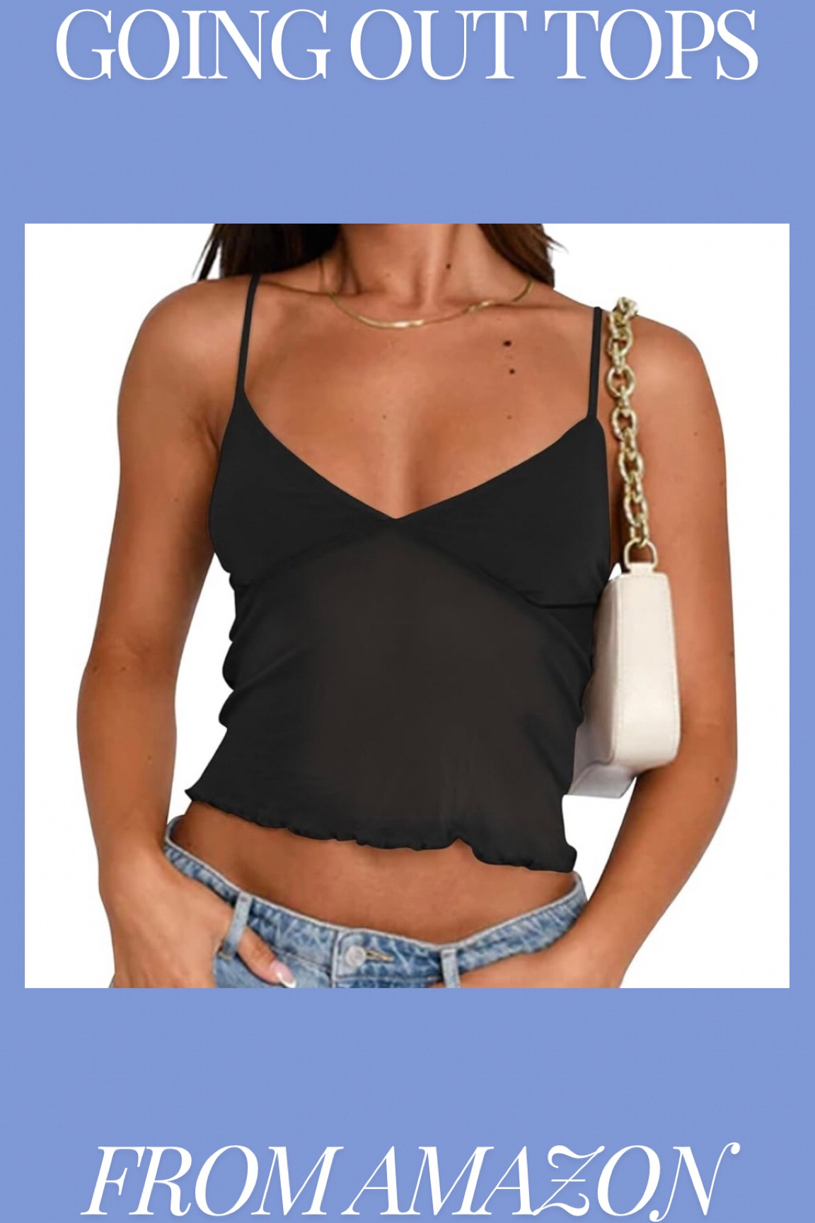 going out top from amazon! skims dupe top. fitted going out top! super easy to throw on and pair with jeans for a night out in college or with the girls!!! would also be perfect for a dinner date night or going to grab drinks! 

#LTKStyleTip #LTKFindsUnder50 #LTKU