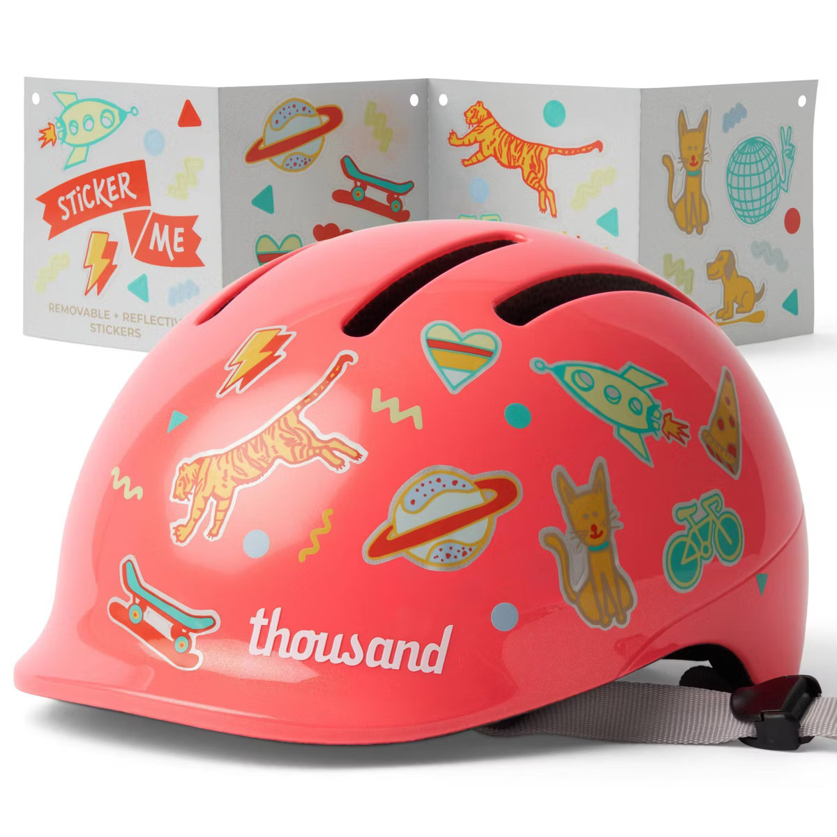 Thousand Cycling Toddler Bike Helmet - Pink | Target