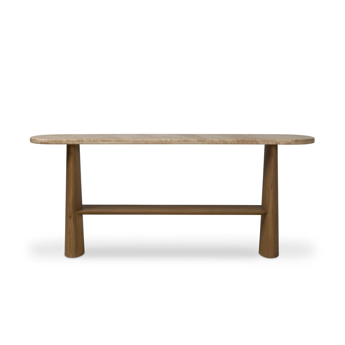 Terry Console Table-Sand Marble | Wayfair North America