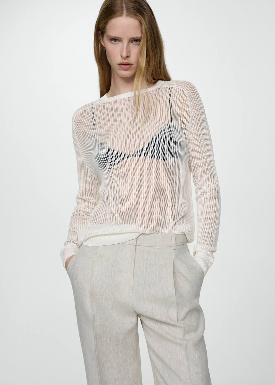 Search: Semi-transparent knitted sweater (4) | Mango USA | MANGO (US)