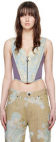 Vivienne Westwood Blue Classic Corset | SSENSE
