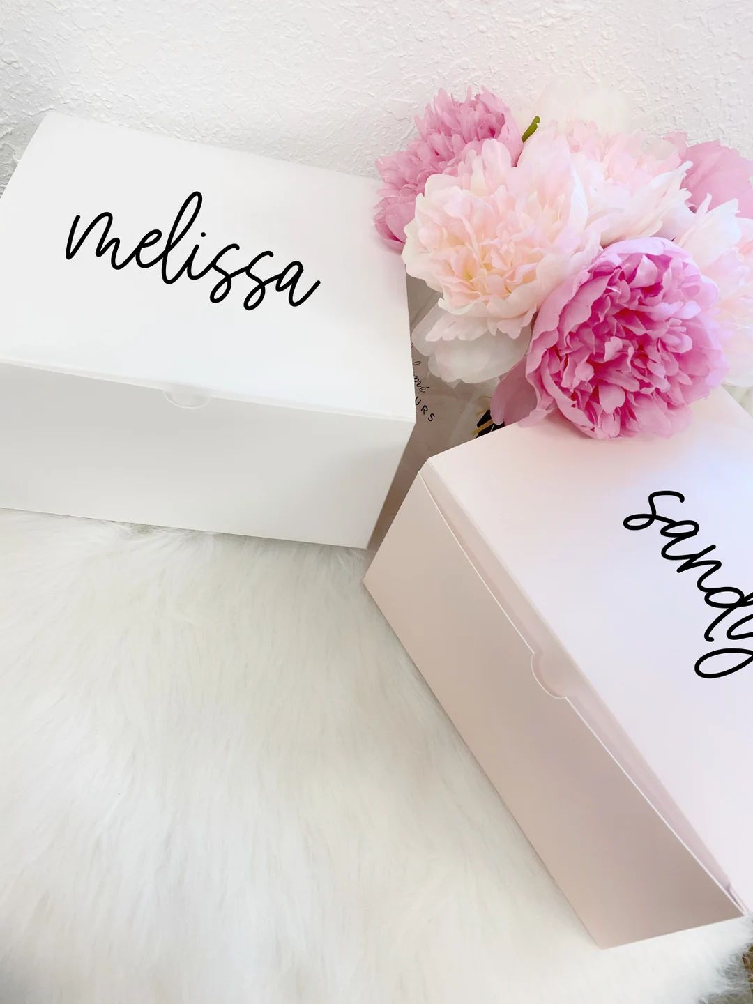 Bridesmaid Proposal Boxes Gift Boxes With Names Will You Be - Etsy | Etsy (US)