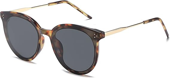 SOJOS Classic Trendy Round Sunglasses Womens Mens Oversized Large Shades UV400 Vacation Sunnies S... | Amazon (US)