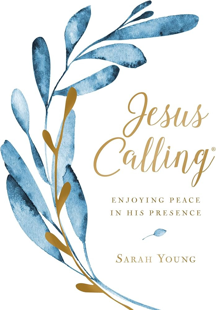 Jesus Calling, Large Text Cloth Botanical, with Full Scriptures: Enjoying Peace in His Presence (... | Amazon (US)