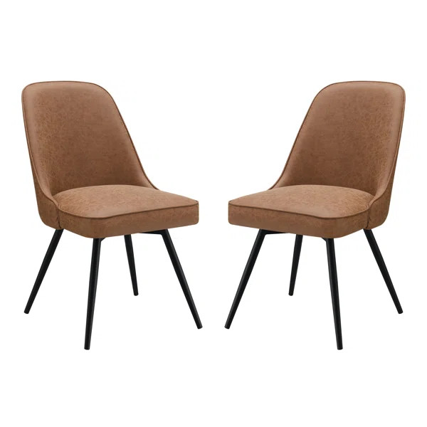 Penton Swivel Dining Chair, Set Of 2 | Wayfair North America