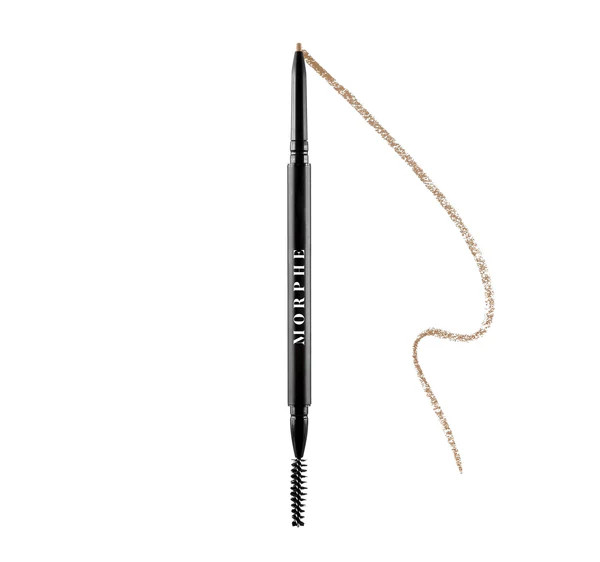 Micro Brow Dual-Ended Pencil & Spoolie - Macadamia | Morphe Cosmetics (UK)