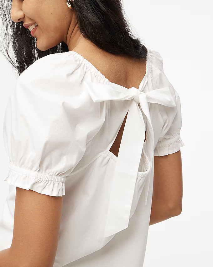 Tie-back top | J.Crew Factory