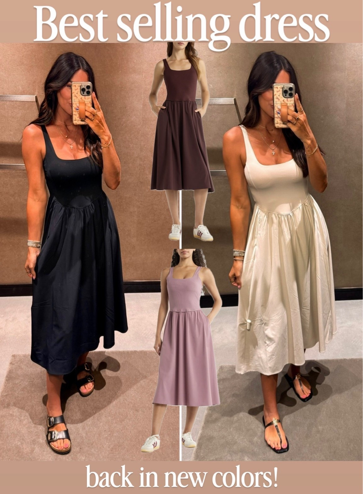 Best selling dress is back in black and new colors. Built in bra and padding. It’s athleisure feeling and so comfy! Can dress up or down. I wear a small 

Nsale | Nordstrom sale

#LTKootd #LTKOver40
