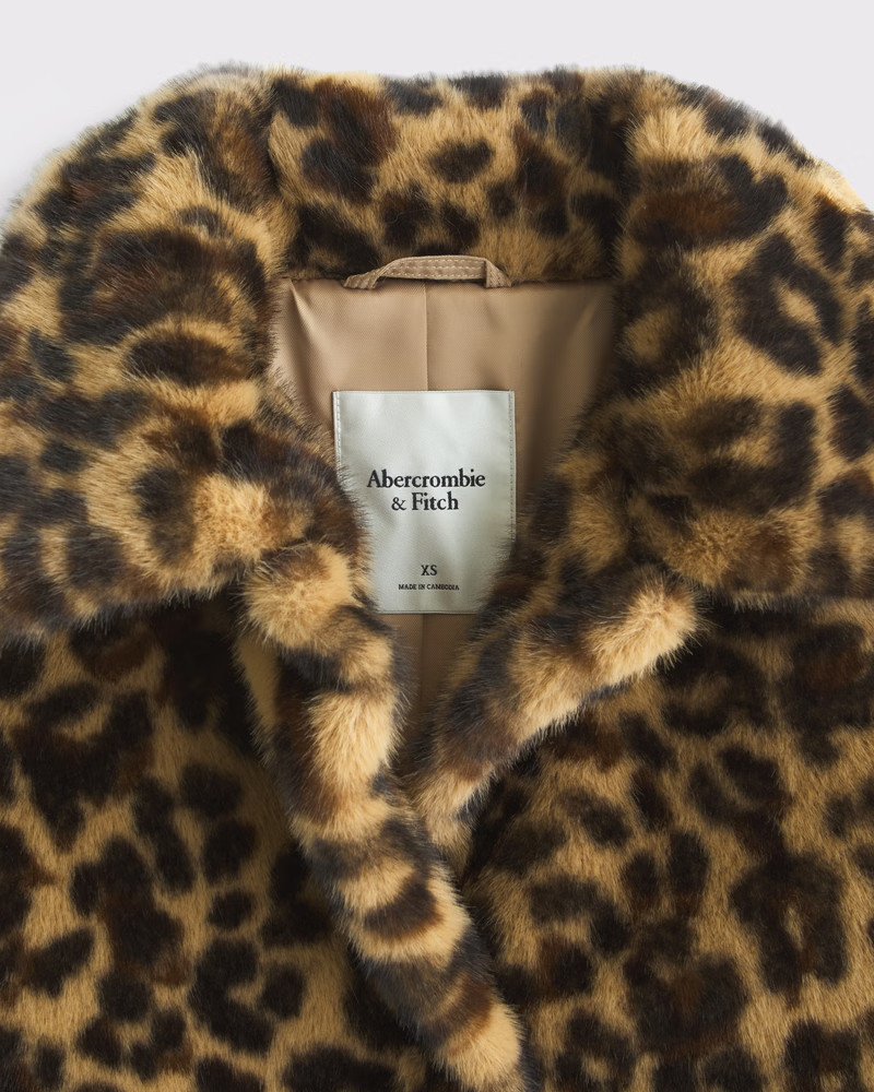 Faux Fur Coat | Abercrombie & Fitch (US)