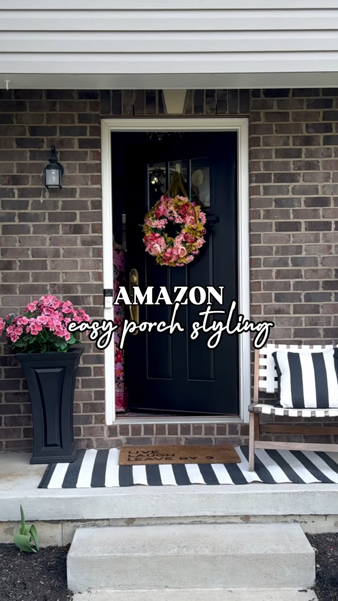No green thumb required for the realistic faux flowers on my east porch styling set up! Also every porch needs a funny doormat 🤣 It’s all Amazon!
*added in some of my fav Walmart finds here too!

#LTKHome #LTKOver40