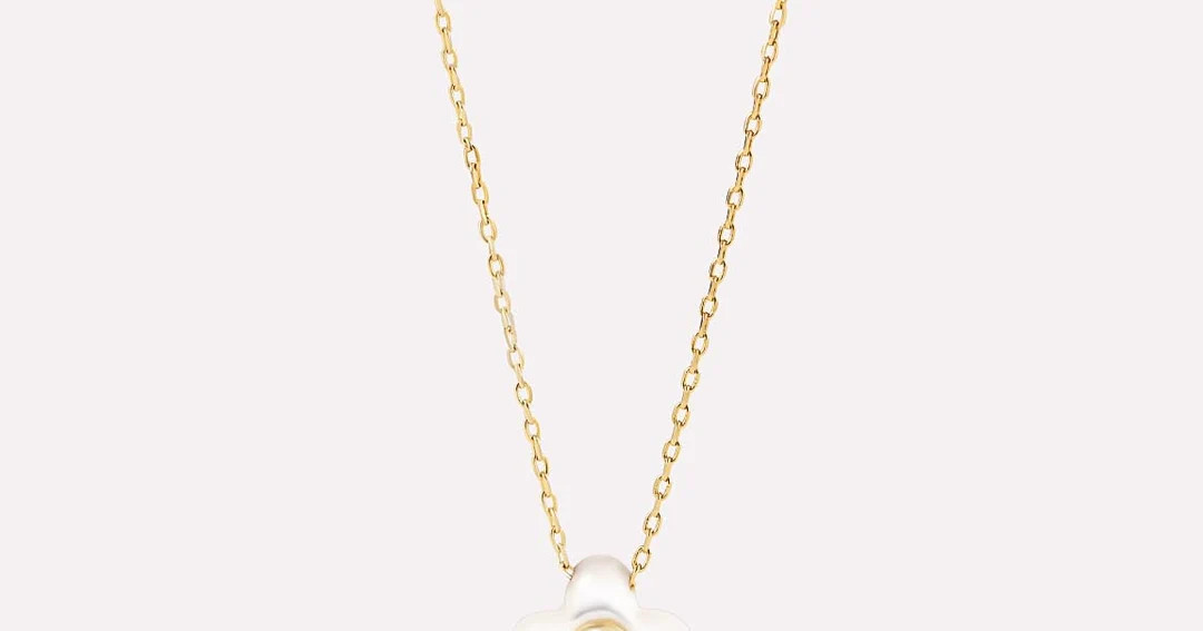 Liora Pendant Mini Mother of Pearl | Ana Luisa