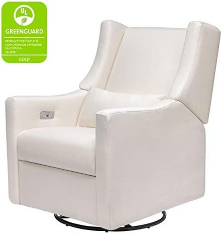 Babyletto Kiwi Electronic Power Recliner and Swivel Glider with USB Port in Performance Cream Eco-We | Amazon (US)