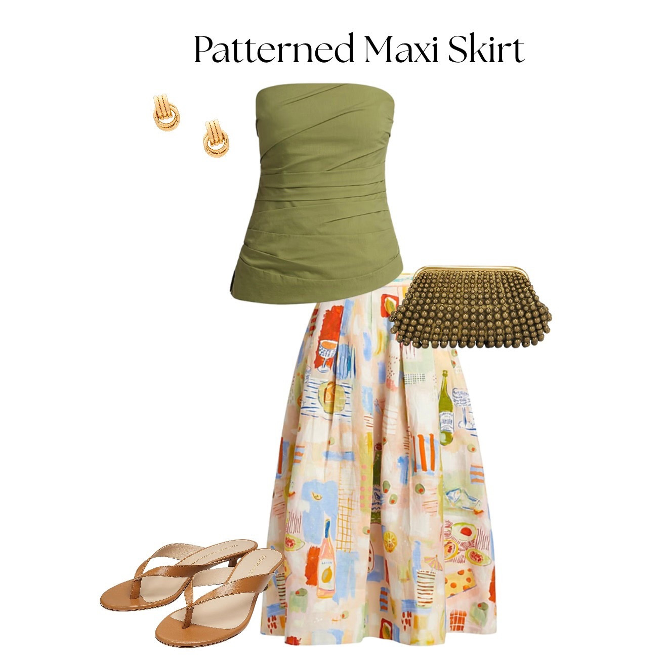 Love a fun patterned maxi skirt for summer! 

#LTKStyleTip #LTKItBag #LTKSummerEdit