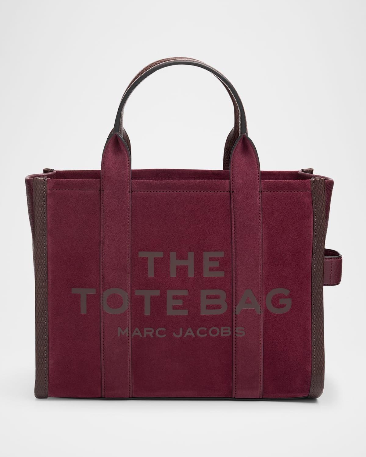 The Medium Suede & Leather Tote Bag | Neiman Marcus