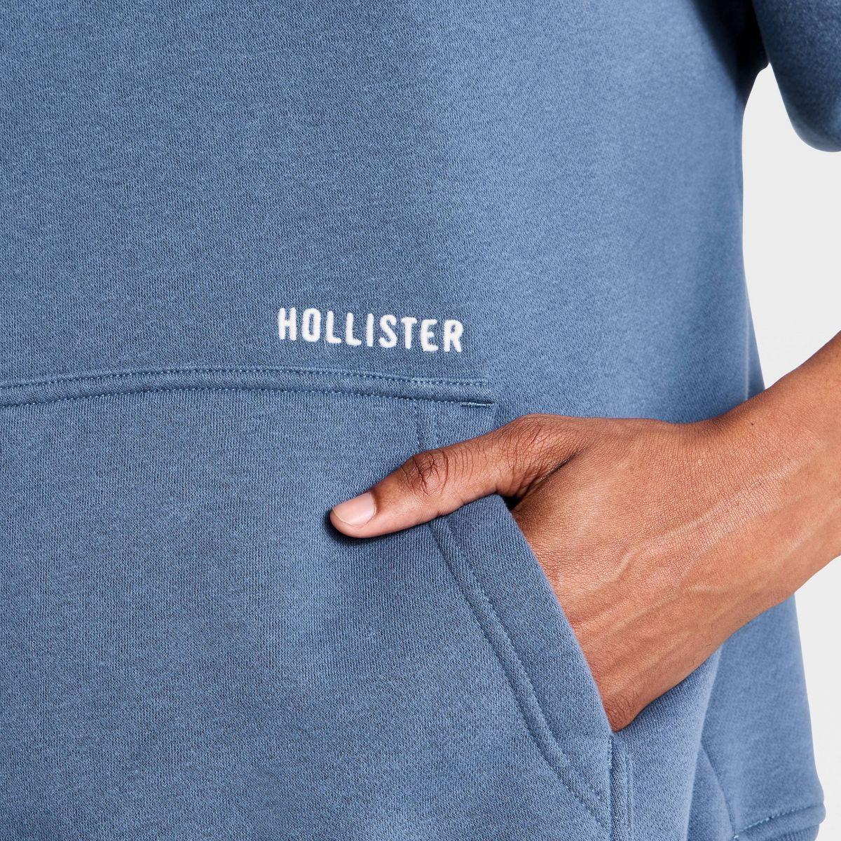 Men's Fleece Hoodie - Blue XL The Hollister Collection at Target | Target