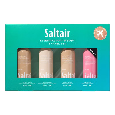 Saltair Santal Bloom Bath and Body Gift Set - Trial Size - 4ct | Target