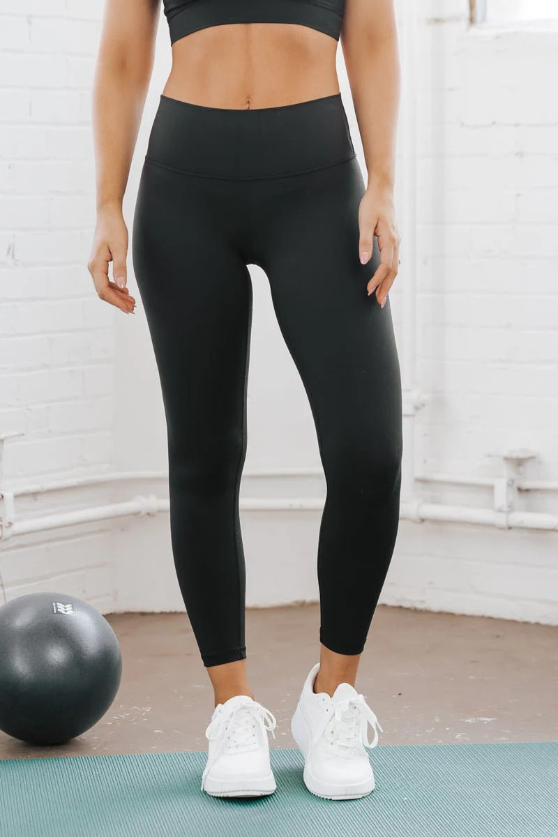 Everyday High Waisted Leggings - Black | Magnolia Boutique