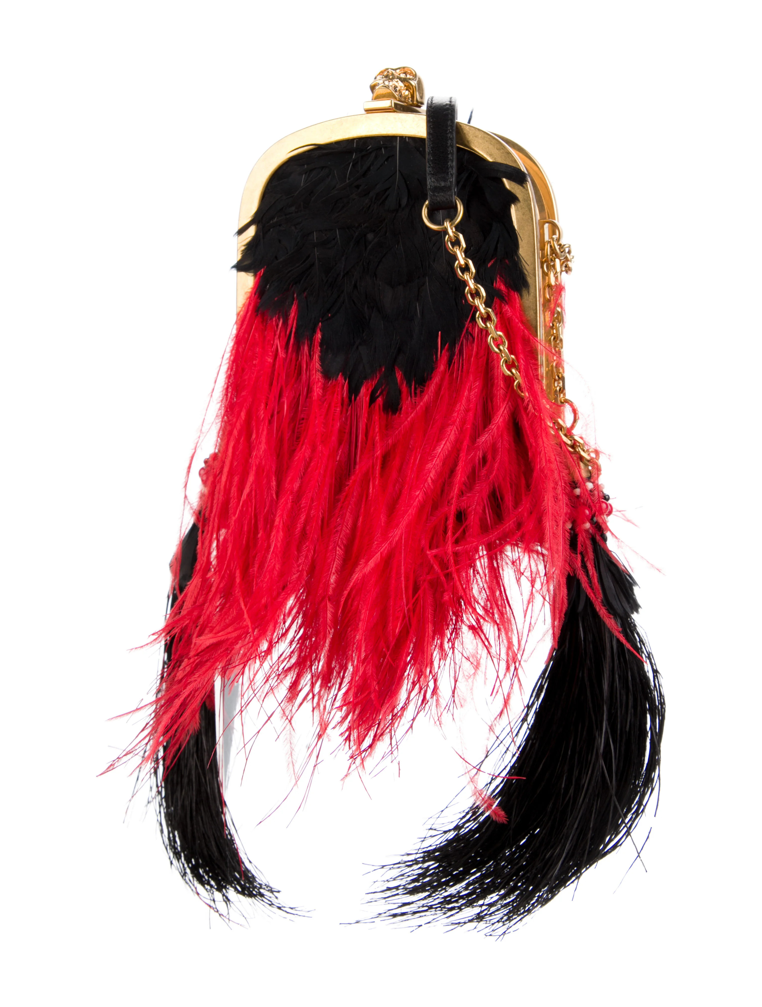 Small Feathered Chain Bag | The RealReal