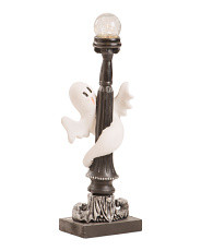 35in Outdoor Safe Led Ghost On Streetlight | Halloween | Marshalls | Marshalls