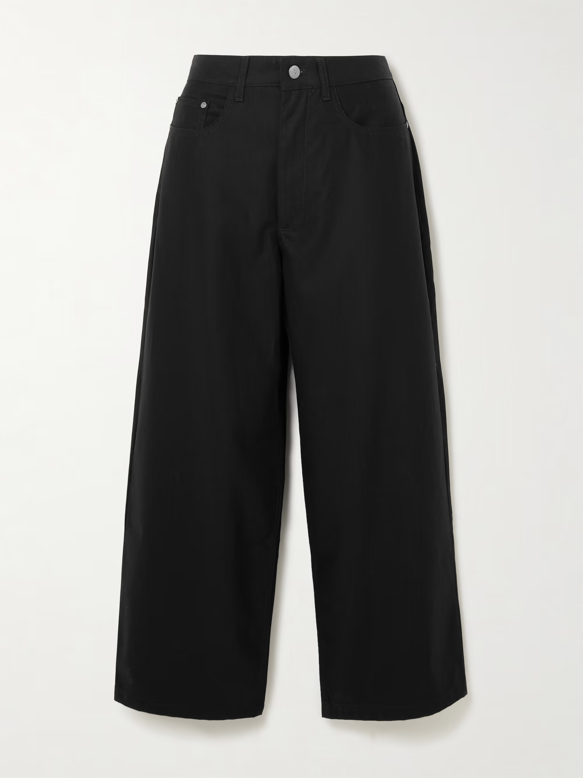 Massive organic cotton-twill wide-leg pants | NET-A-PORTER (UK & EU)