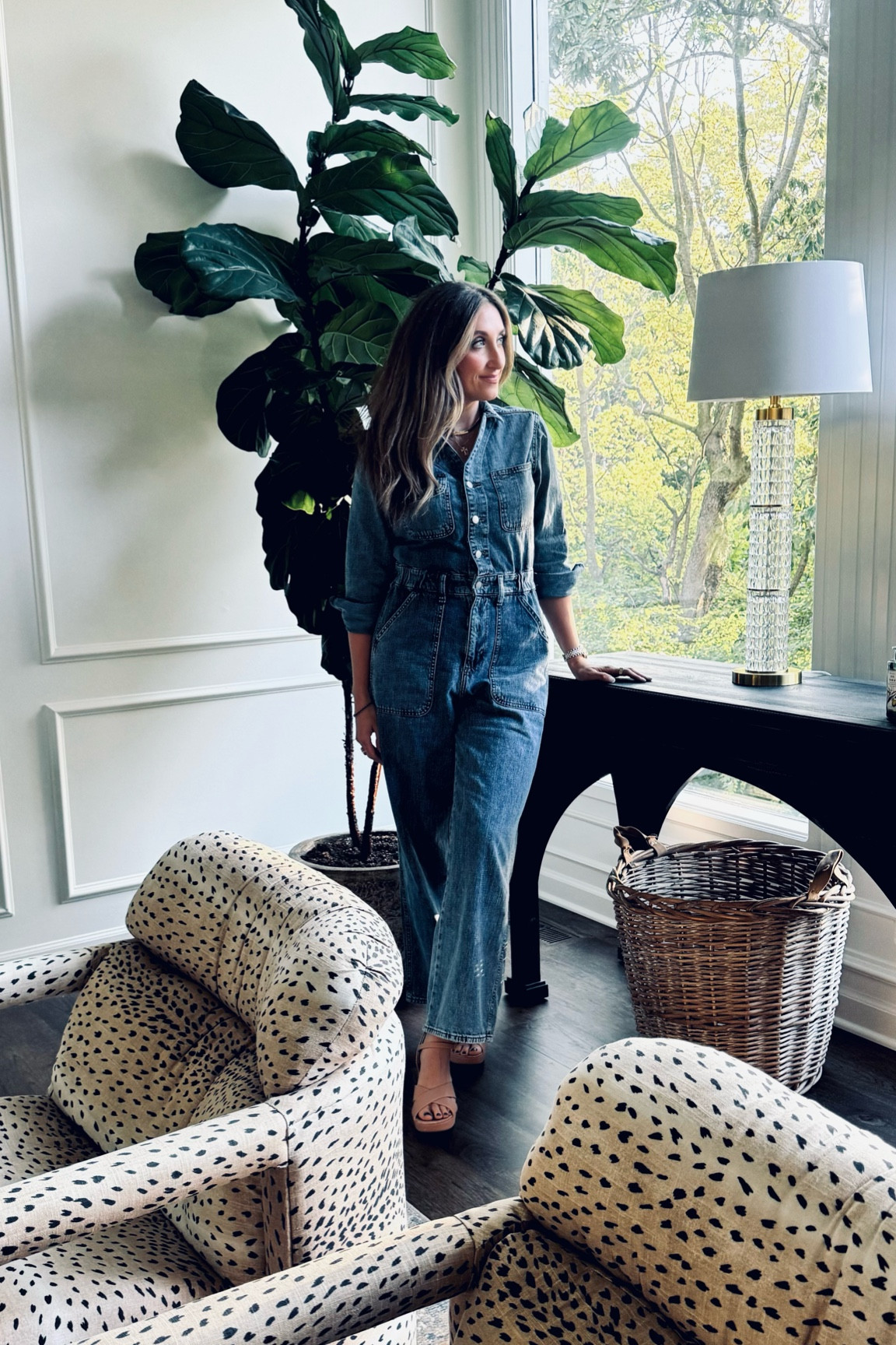 You’ll never go wrong with the denim jumpsuit. Get ready for those Kansas City winters 🥰
Also, I’ve been wearing these platforms on repeat since I got them. True to size for both the jumpsuit and the shoes.  

#LTKSeasonal #LTKShoeCrush #LTKFindsUnder50