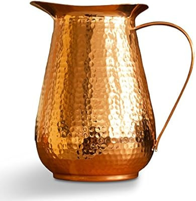 Kosdeg Copper Pitcher Extra Large 68 Oz - Drink More Water Lower Your Sugar Intake And Enjoy The ... | Amazon (US)
