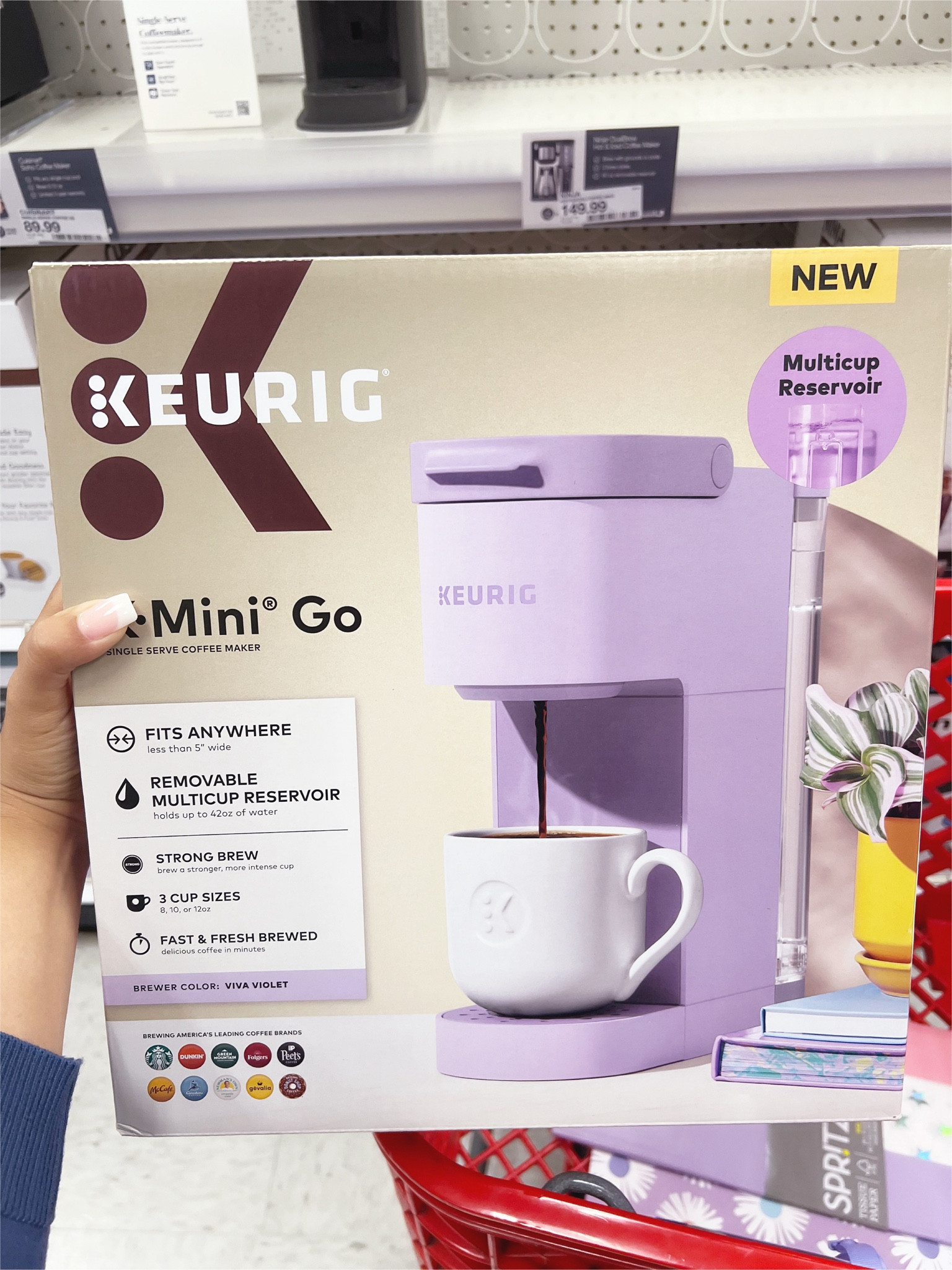 $49.99! Keurig K Mini! On Sale right now at Target!! 

Reg $99.99! Get it while in stock! 
3 colors available! 🎯🤩


#coffee #coffeebar #keurig #sale #target #targetdeals #targetfinds #purple #navy #gray #rundeal #gift #giftidea #mothersday

#LTKSaleAlert #LTKGiftGuide #LTKFindsUnder50