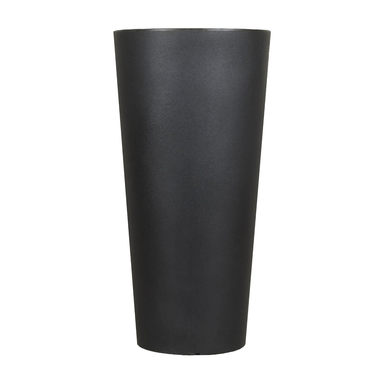 Tusco Products CTR32BK Cosmopolitan Round Garden Planter, 32-Inch, Black | Amazon (US)