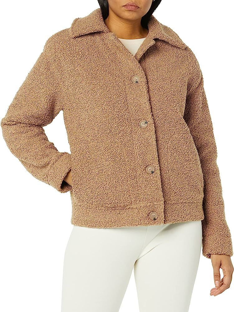 Amazon Aware Women's Recycled Polyester Sherpa Jacket (Available in Plus Size) | Amazon (US)