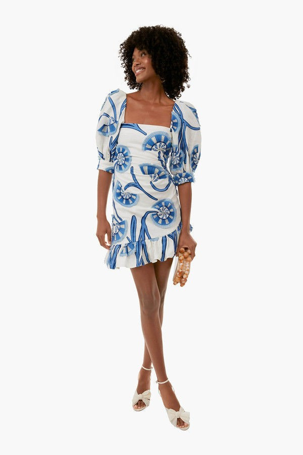 Giardino Blue San Paolo Dress | Tuckernuck (US)