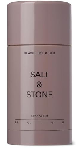SALT & STONE Aluminum Free Deodorant | Extra Strength 48 Hour Protection for Women & Men | Made with Seaweed Extracts, Niacinamide & Prebiotics (Black Rose & Oud) | Amazon (US)