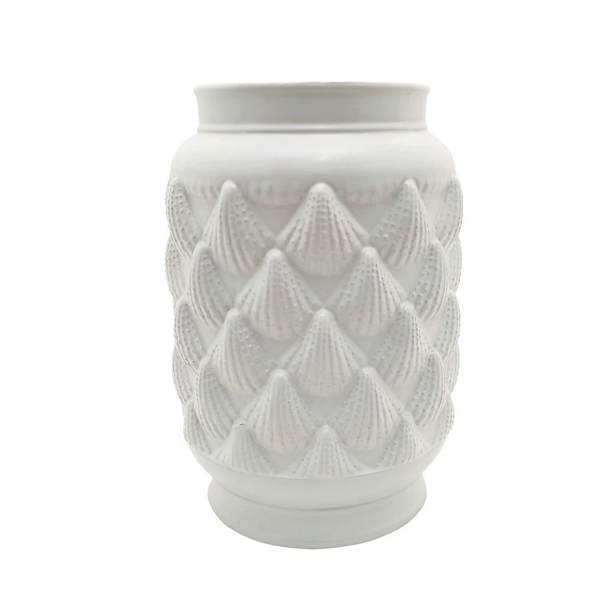 Sonoma Goods For Life® Matte Ceramic Seashell Vase Table Decor | Kohl's