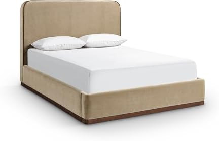 Meridian Furniture RavaBeige-K Rava Collection Modern | Contemporary King Bed with Ultra Luxe Bei... | Amazon (US)