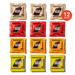 Mid-Day Squares Vegan Functional Chocolate Bar Variety Pack, 12 Pack | Natura Market