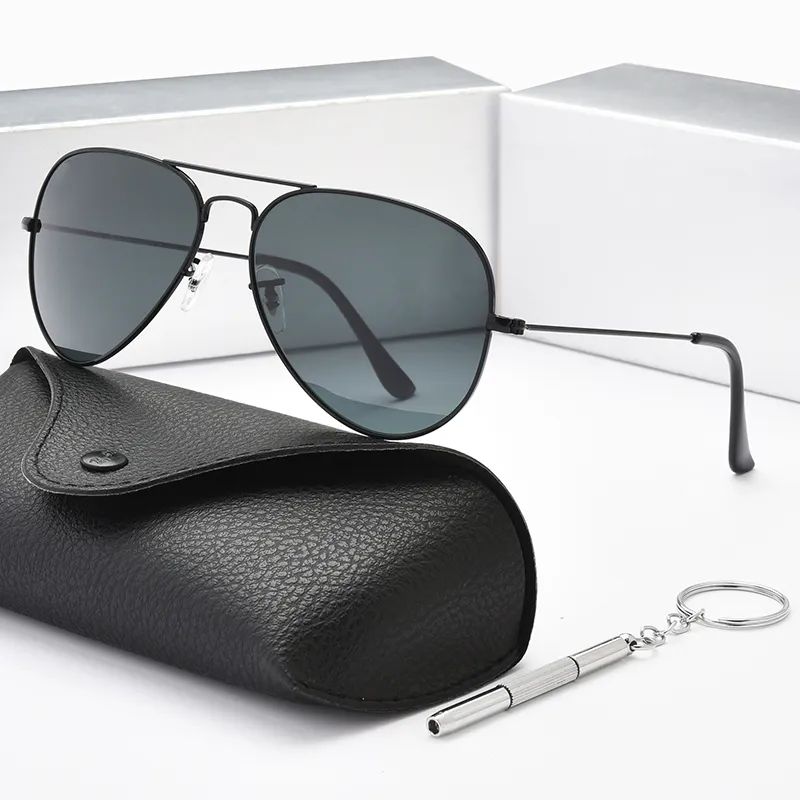 Luxury Men Classic Pilot Designer Sunglasses HD Polarized Sun Glasses Driving Fishing Eyewear For... | DHGate