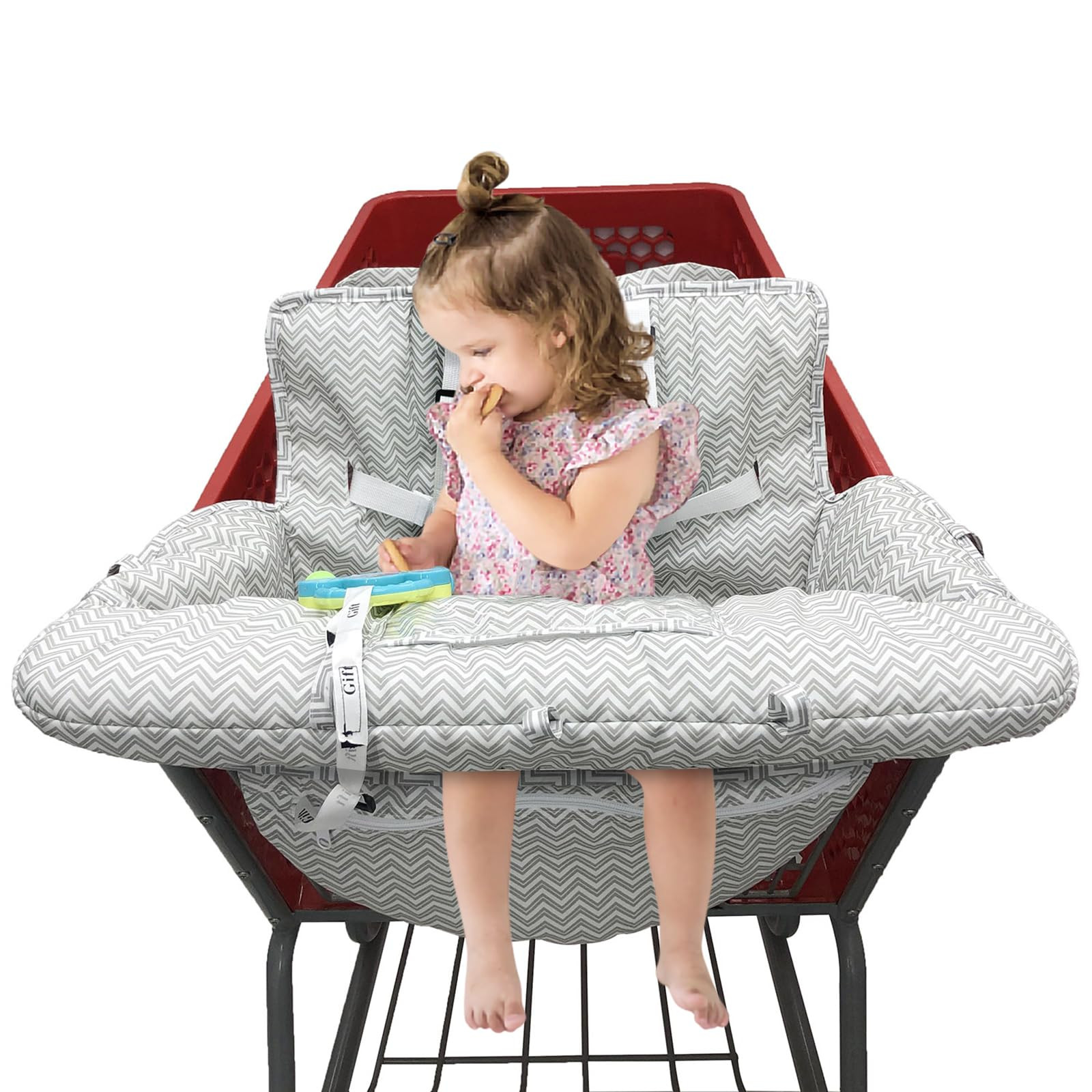 PandaEar Shopping Cart Cover for Baby, 2-in-1 Grocery Cart Seat Cover & Baby Highchair Cover for ... | Amazon (US)