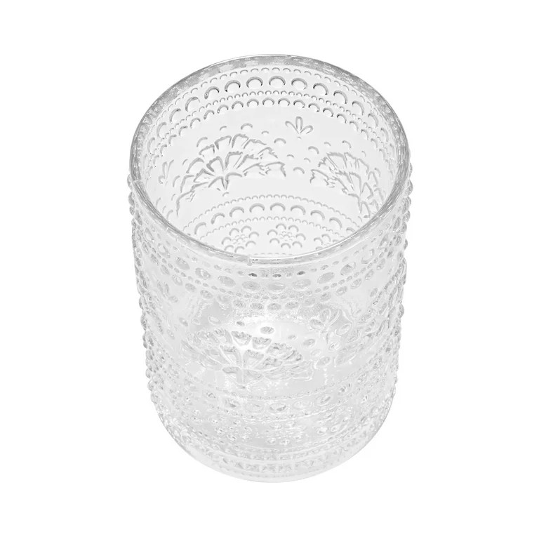 The Pioneer Woman Glass Channing 11-Ounce Tumbler, Clear | Walmart (US)