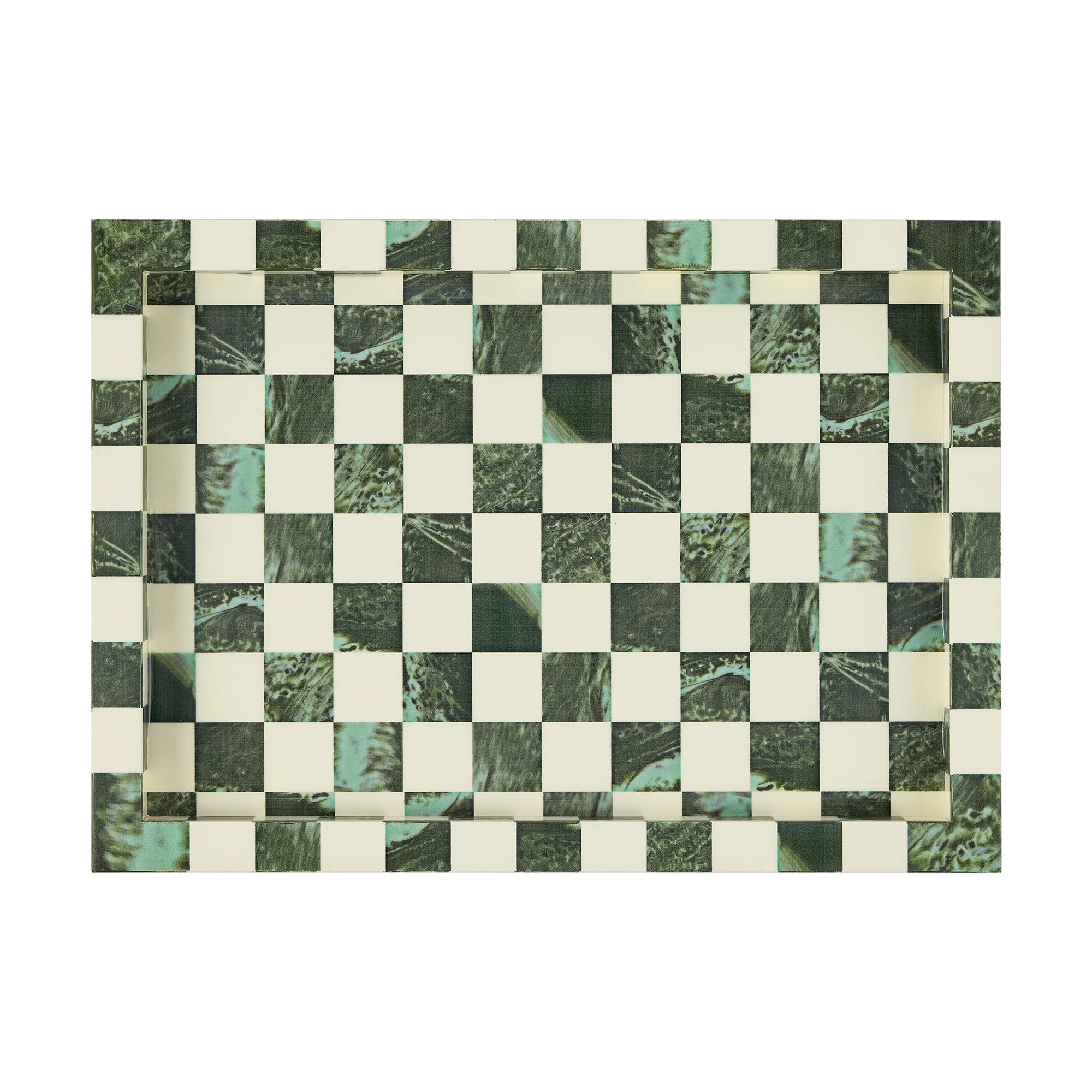 Anko Green Check Decor Tray | Walmart (CA)