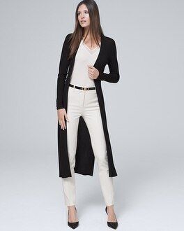 Ribbed Duster | White House Black Market