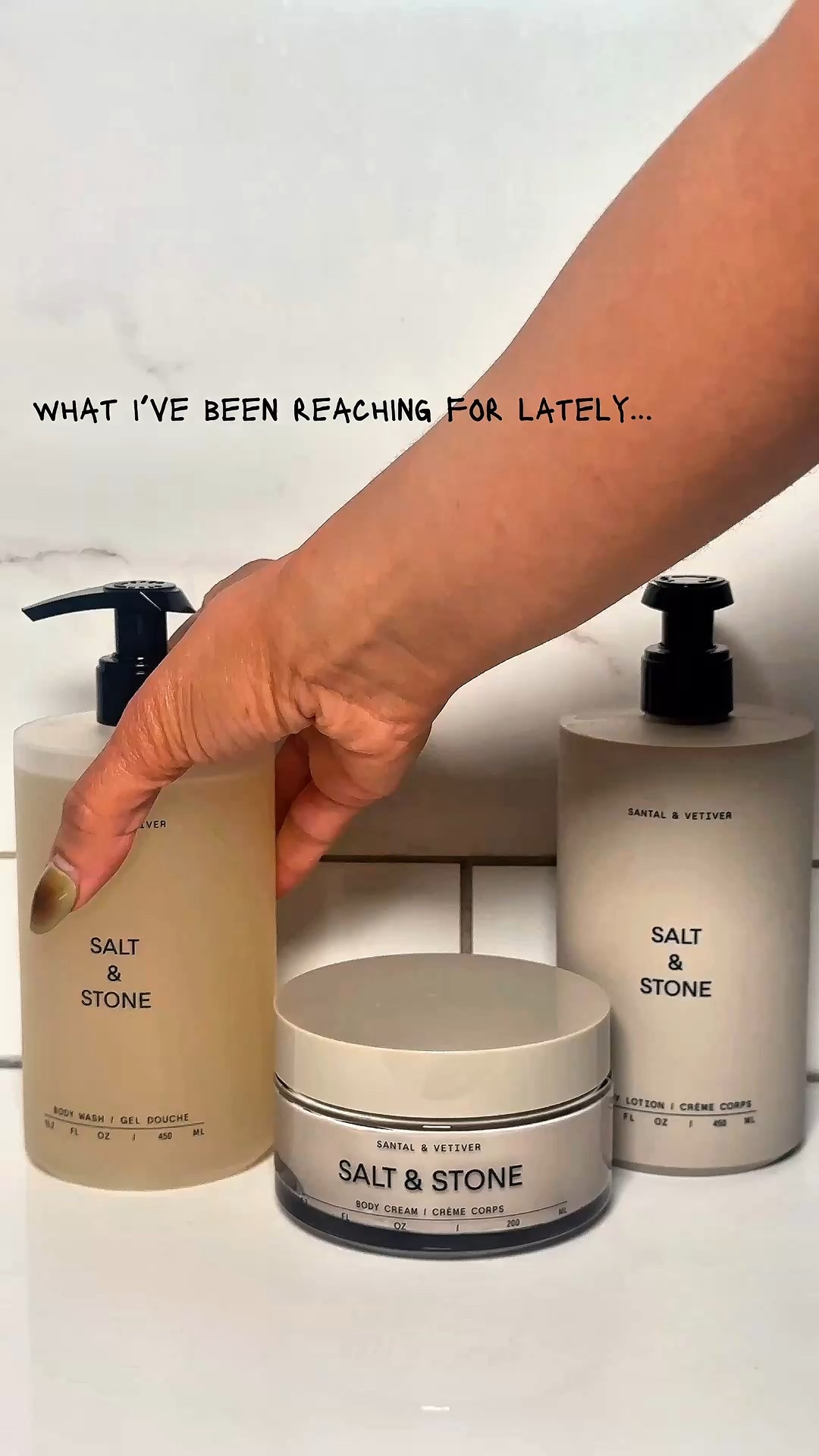 Salt & Stone body care trio I’ve been reaching for lately. Cream, lotion, and body wash that lather well, hydrate dry skin, and leave a long-lasting, elevated scent. Simple upgrade to your everyday routine.

#LTKselfcare #LTKBeauty #LTKmorningroutine