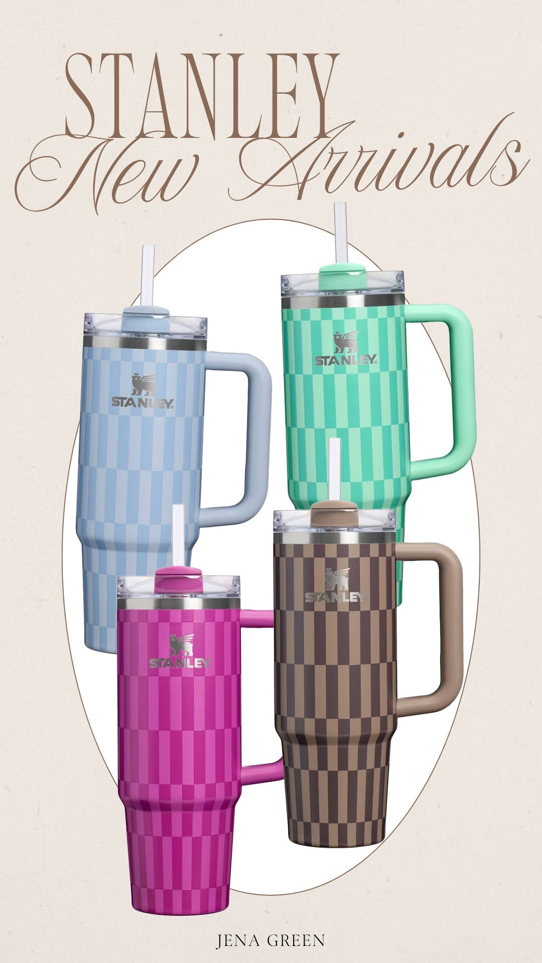 Stanley New Arrivals | Stanley Checkered Cups

#LTKootd #LTKSeasonal