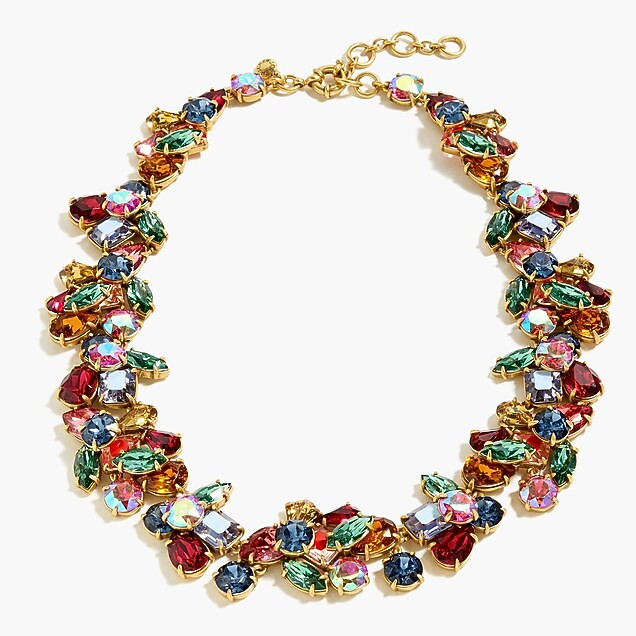https://www.jcrew.com/p/womens_category/jewelry/necklaces/crystal-cluster-stone-necklace/L1895?color | J. Crew US