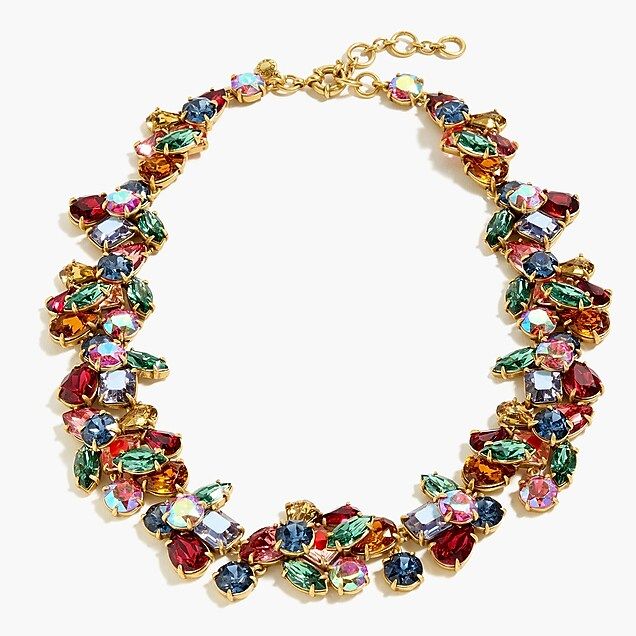 https://www.jcrew.com/p/womens_category/jewelry/necklaces/crystal-cluster-stone-necklace/L1895?color | J.Crew US