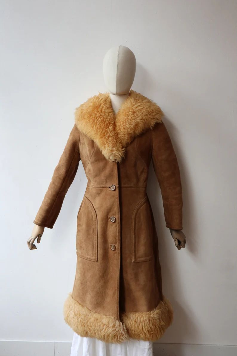 1970s Vintage Sheepskin Winter Coat / 70s Vintage Penny Lane | Etsy Canada | Etsy (CAD)