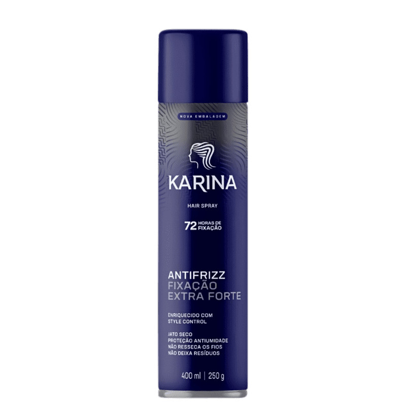 Karina Controle e Volume Extra Forte
             - Spray Fixador 400ml | Beleza Na Web (BR)