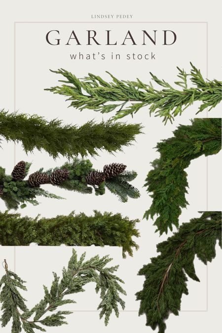 In stock garland! The good stuff is getting hard to find! If you still need some, now is the time!!! 

Garland, Christmas, holiday, Christmas decor, mantle, cedar, pine, Norfolk, mcgee and co, studio McGee, Afloral, Kirkland, 

#LTKHoliday #LTKSeasonal #LTKhome